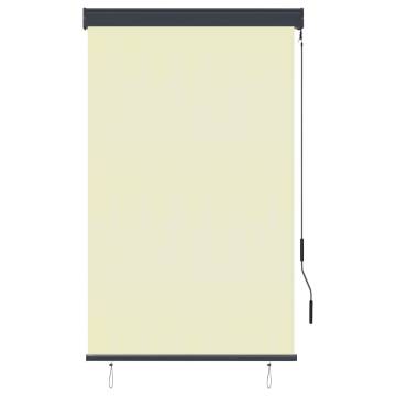 Outdoor Roller Blind 100x250 cm Cream | HipoMarket