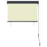 Outdoor Roller Blind 100x250 cm Cream | HipoMarket