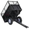 Tipping Trailer for Lawn Mower - 150 kg Load Capacity