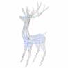 XXL Acrylic Christmas Reindeers - 250 LED - 2 pcs - 180 cm