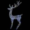 XXL Acrylic Christmas Reindeers - 250 LED - 2 pcs - 180 cm