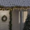 Christmas Icicle Light 100 LEDs Warm White 10 m Acrylic PVC Colour warm white Quantity in Package 100 Model with usb Number of LEDs 1 