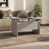 Coffee Table Grey Sonoma 80x50x42.5 cm Engineered Wood Colour grey sonoma Quantity in Package 1 