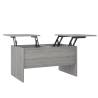 Stylish Grey Sonoma Coffee Table - 80x50x42.5 cm