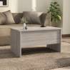 Stylish Grey Sonoma Coffee Table - 80x50x42.5 cm