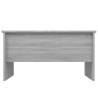 Stylish Grey Sonoma Coffee Table - 80x50x42.5 cm