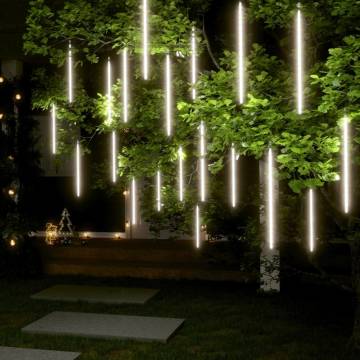 Meteor Lights 20 pcs - 50 cm Cold White LED for Indoor/Outdoor