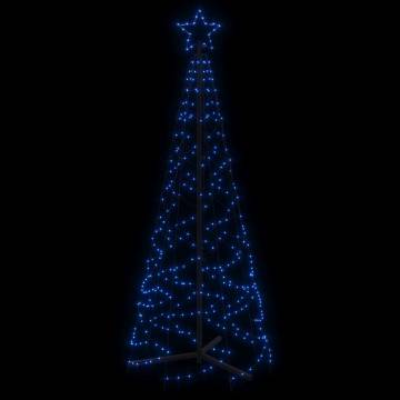 Illuminated Christmas Cone Tree - 200 LEDs - 70x180 cm