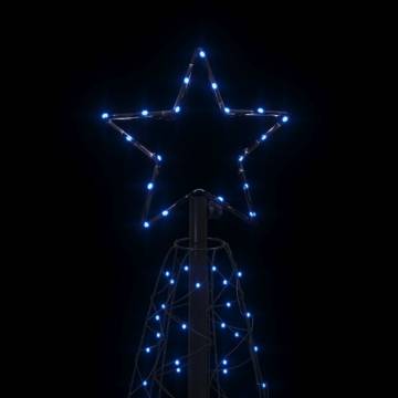 Illuminated Christmas Cone Tree - 200 LEDs - 70x180 cm