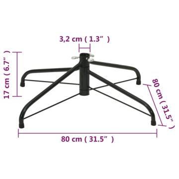 Sturdy Christmas Tree Stand 80x80x17 cm - Hipomarket UK