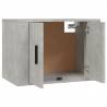 Wall Mounted TV Cabinet Concrete Grey - Stylish & Practical