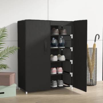 Shoe Cabinet Black 60x28x90 cm – Stylish & Practical Storage