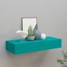 Wall-Mounted Drawer Shelf Blue 60x23.5cm | HipoMarket