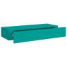 Wall-Mounted Drawer Shelf Blue 60x23.5cm | HipoMarket