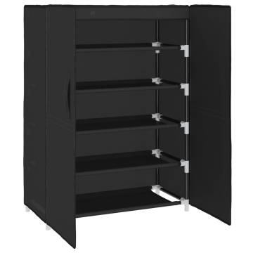 Shoe Cabinet Black 60x28x90 cm – Stylish & Practical Storage