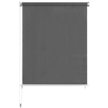 Outdoor Roller Blind 140x140 cm in Anthracite | HipoMarket