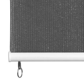 Outdoor Roller Blind 140x140 cm in Anthracite | HipoMarket