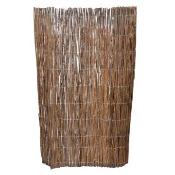 Willow Fence 300x120 cm - Natural & Versatile Outdoor Solution