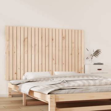 Elegant Solid Pine Wall Headboard - 147x3x90 cm