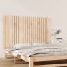 Wall Headboard 147x3x90 cm Solid Wood Pine Colour natural Size 147 x 90 cm Quantity in Package 1 