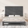 Elegant Grey Wall Headboard - Solid Pine Wood | HipoMarket