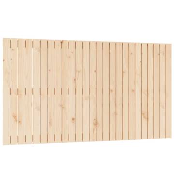 Solid Pine Wall Headboard 159.5x3x90 cm - Elegance for Your Bedroom