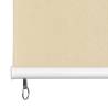 Outdoor Roller Blind 140x140 cm Cream - Privacy & Sun Protection