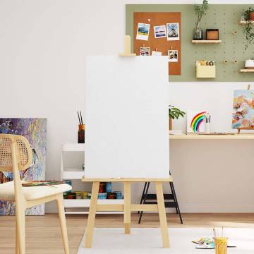 Stretched Canvases 12 pcs - White Fabric & Pine Frame