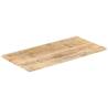 Solid Mango Wood Tabletop 100x60 cm | Hipomarket UK