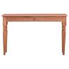 Solid Mahogany Console Table - Rustic Charm | HipoMarket