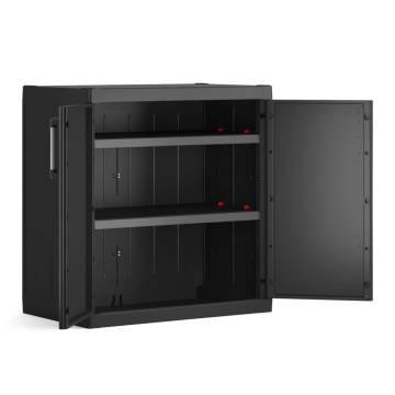 Keter Base Storage Cabinet Detroit XL Black - Organize Your Space