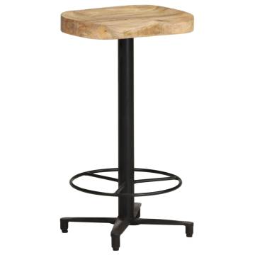 Bar Stools 2 pcs 66 cm Solid Mango Wood - Elegant Seating