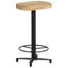 Bar Stools 2 pcs 66 cm Solid Mango Wood - Elegant Seating