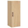 Stylish Highboard Sonoma Oak - 34.5x34x180 cm | HipoMarket