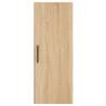 Stylish Highboard Sonoma Oak - 34.5x34x180 cm | HipoMarket