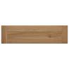 Solid Wood Teak Bench 110 cm - Vintage Charm for Your Home