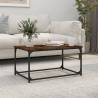 Elegant Smoked Oak Coffee Table – Durable & Stylish | Hipo Market