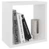 Wall Cube Shelves - 2 pcs White - Stylish & Durable Design