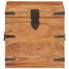 Solid Acacia Wood Chest - Stylish & Functional Storage Solution