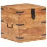 Solid Acacia Wood Chest - Stylish & Functional Storage Solution