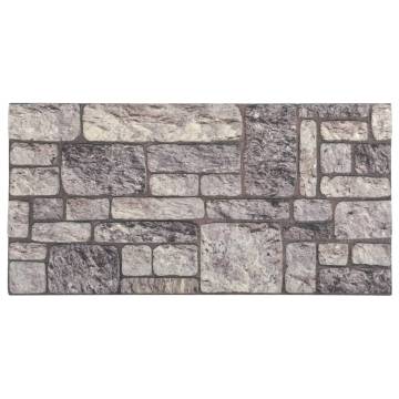 3D Wall Panels with Light Grey Brick Design | Hipomarket