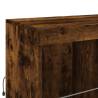 Modern Sideboard with LED Lights - Smoked Oak | HipoMarket