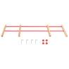 Backrest for Sledge Red Plywood - Safe & Supportive