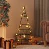 Metal Christmas Tree for Decoration Black 90 cm Size 90 cm Quantity in Package 1 Number of Branch Tips Number of LEDs 