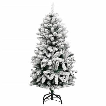 Artificial Hinged Christmas Tree with 150 LEDs & Ball Set - 120 cm