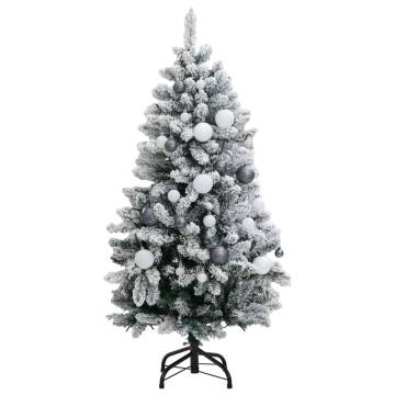 Artificial Christmas Tree with 150 LEDs & Ball Set - 120 cm