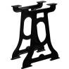 Dining Table Legs 2 pcs Y-Frame Cast Iron Quantity in Package 2 Shape y-frame Type of furniture dining table Number of 