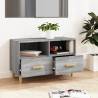 Stylish Grey Sonoma TV Cabinet - 80x36x50 cm | Hipo Market