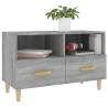 Stylish Grey Sonoma TV Cabinet - 80x36x50 cm | Hipo Market