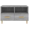 Stylish Grey Sonoma TV Cabinet - 80x36x50 cm | Hipo Market